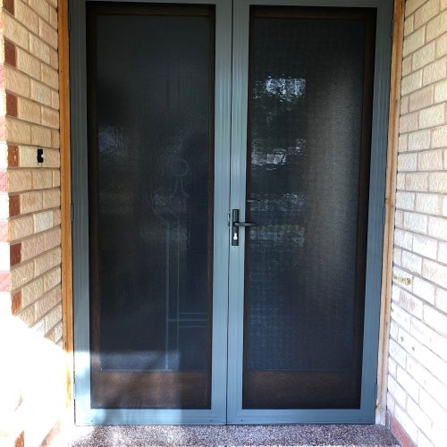 invisi-gard double black security doors