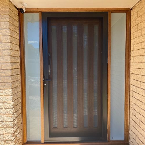 Deco wood imaging star doors security doors