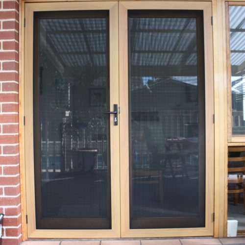 Vision-Gard Deco wood imaging star doors security doors