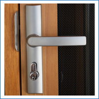 Timber doors lock