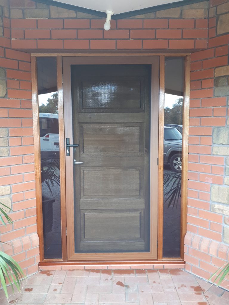 After Closed - Door replace with wooden invisi-gard