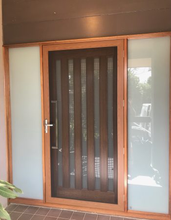 Deco wood imaging star doors security doors
